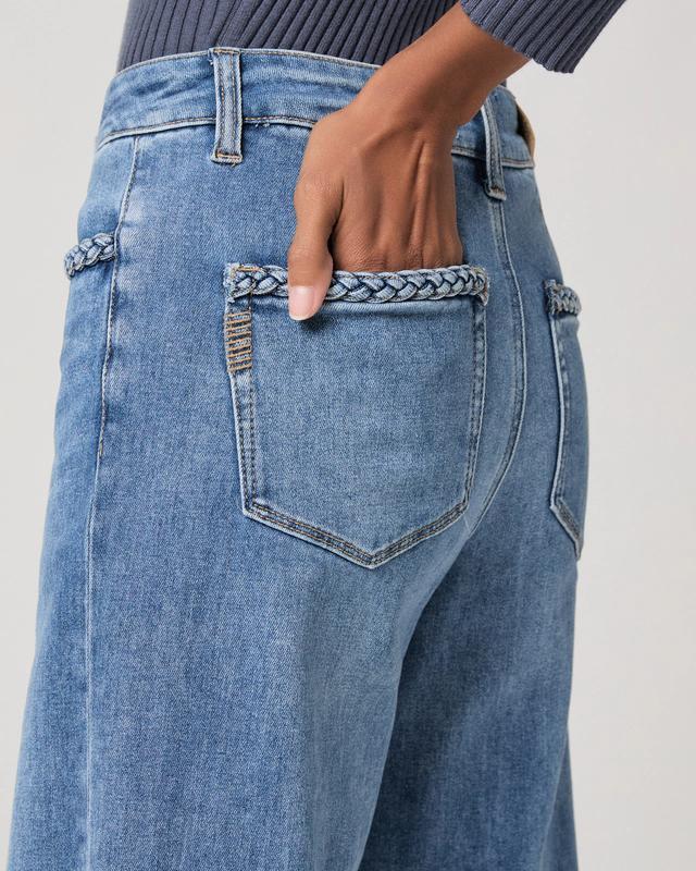 Paige Anessa Wide Leg Jean, Encino