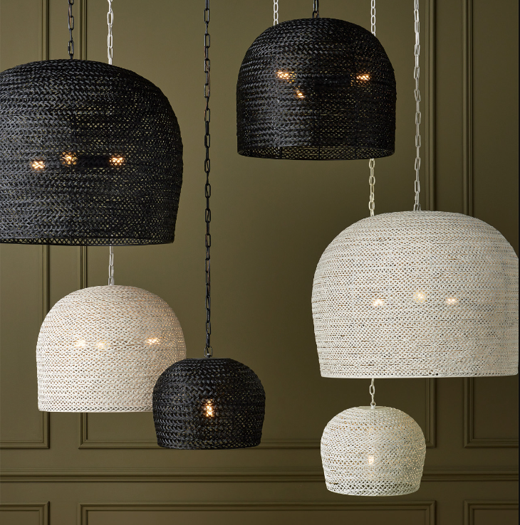 Piero Black Medium Pendant - Thumbnail 5