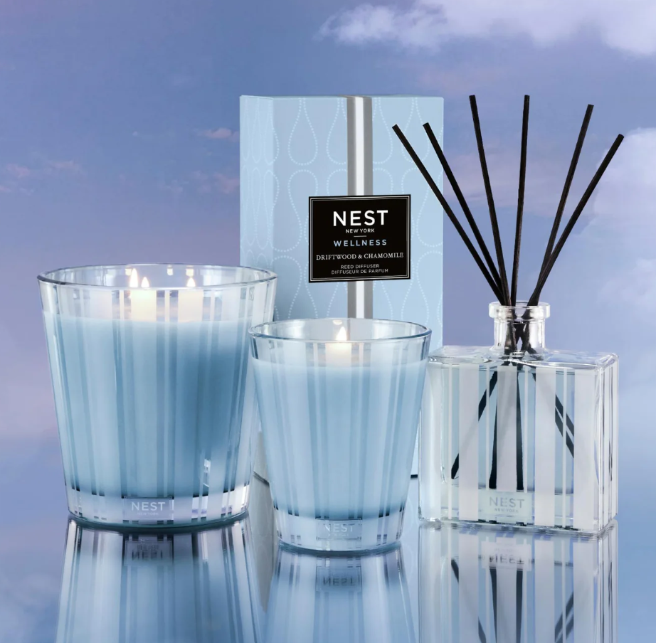 NEST Driftwood & Chamomile Reed Diffuser - 13 Hub Lane   |  