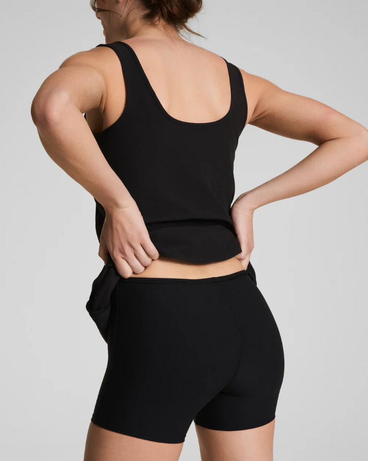 SPANX® On the Move Tank Dress, Very Black - 13 Hub Lane   |  Mini Dresses
