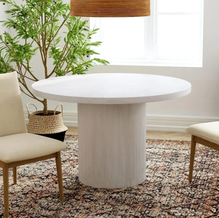 Zane 48" Round Dining Table - Thumbnail 2