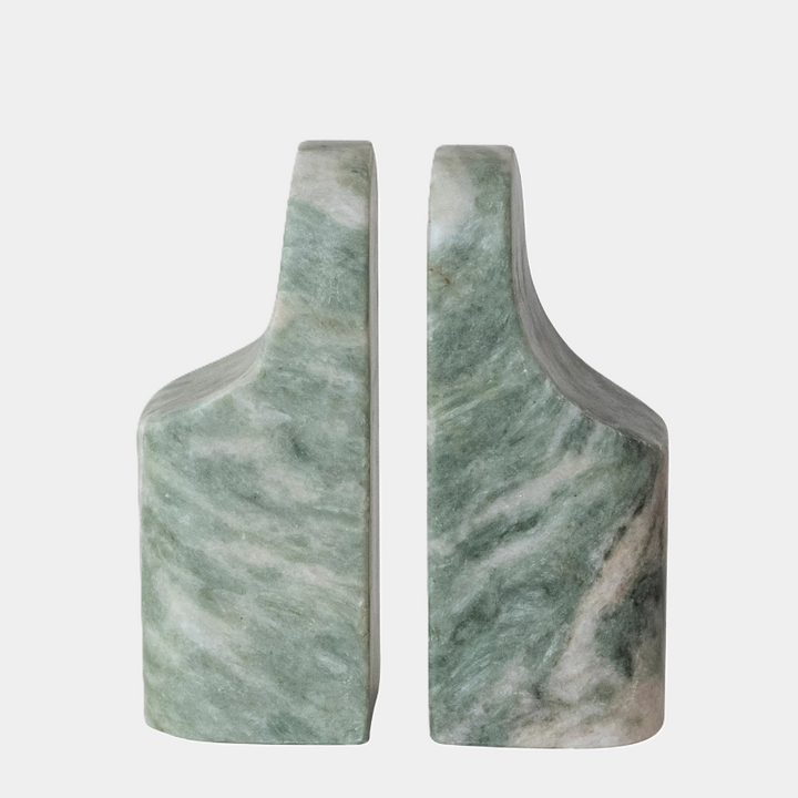 Marble Sculptural Bookend - 13 Hub Lane   |  Marble Bookends