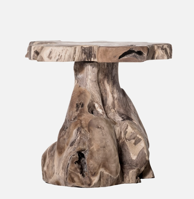 Jakarta Teak Accent Table/Stool - 13 Hub Lane   |  Accent Tables