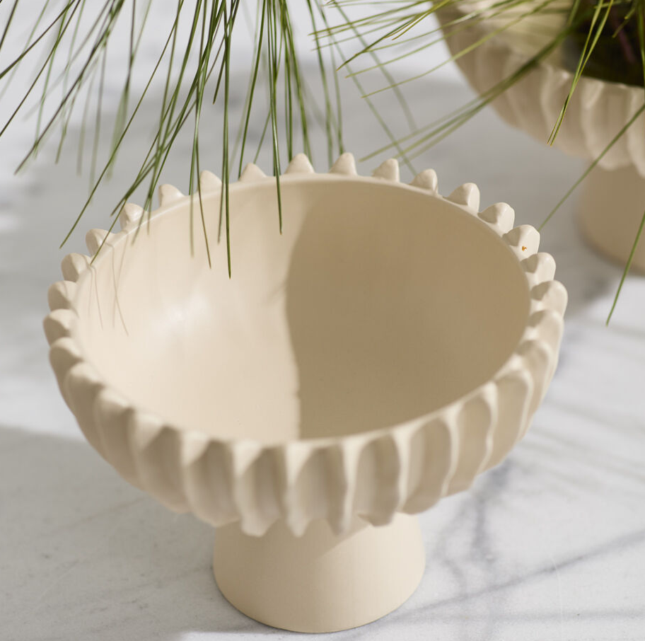 Belden Footed Bowl - 13 Hub Lane   |  Ceramic Bowls
