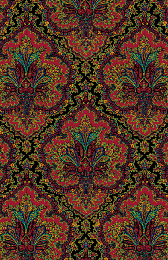 Scorching Hot Dress, Black Passion Paisley - 13 Hub Lane   |  Maxi Dresses