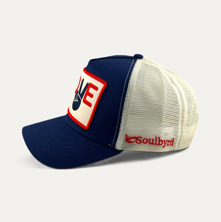 Soulbyrd Love & Peace Trucker Hat