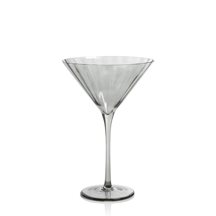 Madeleine Optic Martini Glass - 13 Hub Lane   |  Martini Glasses