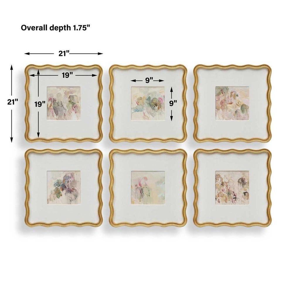 Garden Mist Framed Canvas
