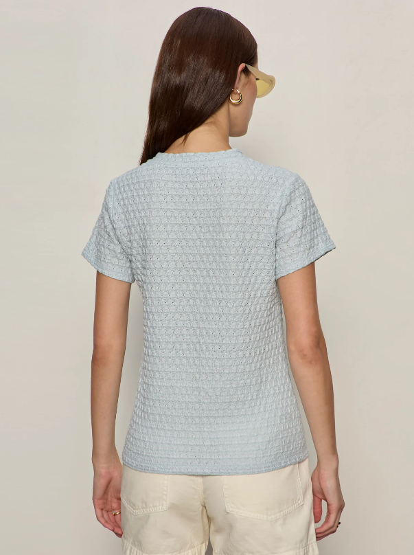 Pucker Up Perfect Tee, Blue Aura - 13 Hub Lane   |  