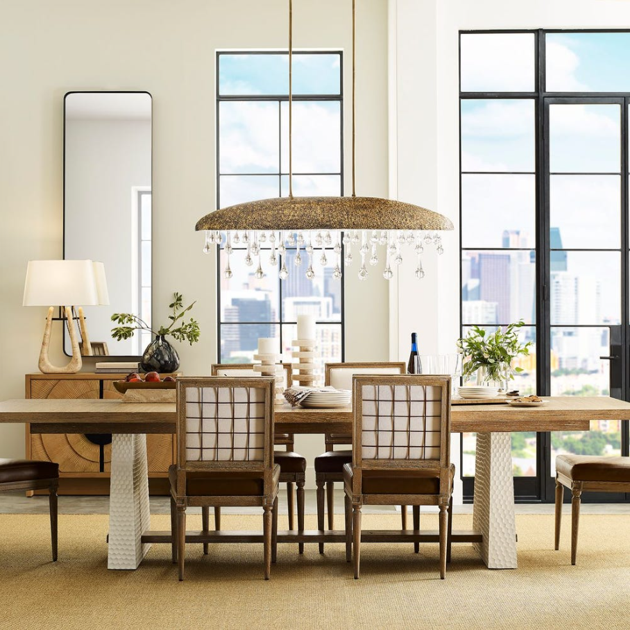 Downpour 10-Light Pendant, Oval - 13 Hub Lane   |  Pendants