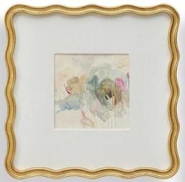 Garden Mist Framed Canvas