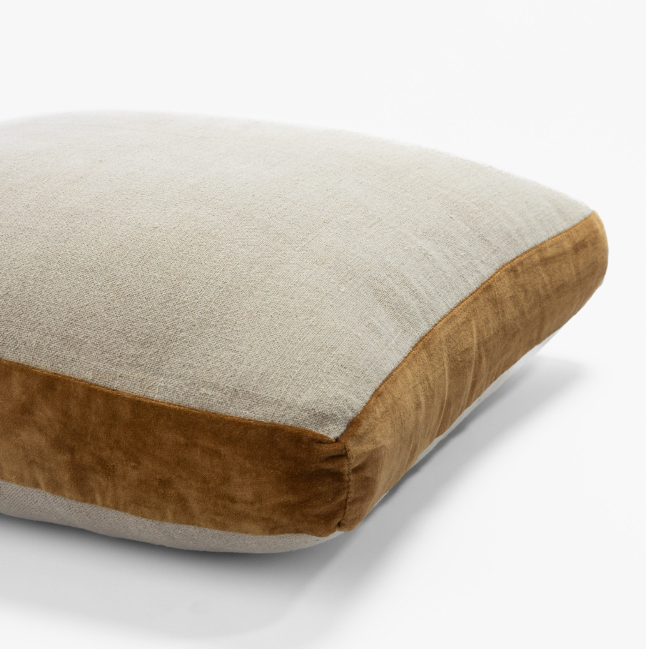 Dain Square Pillow, Ochre