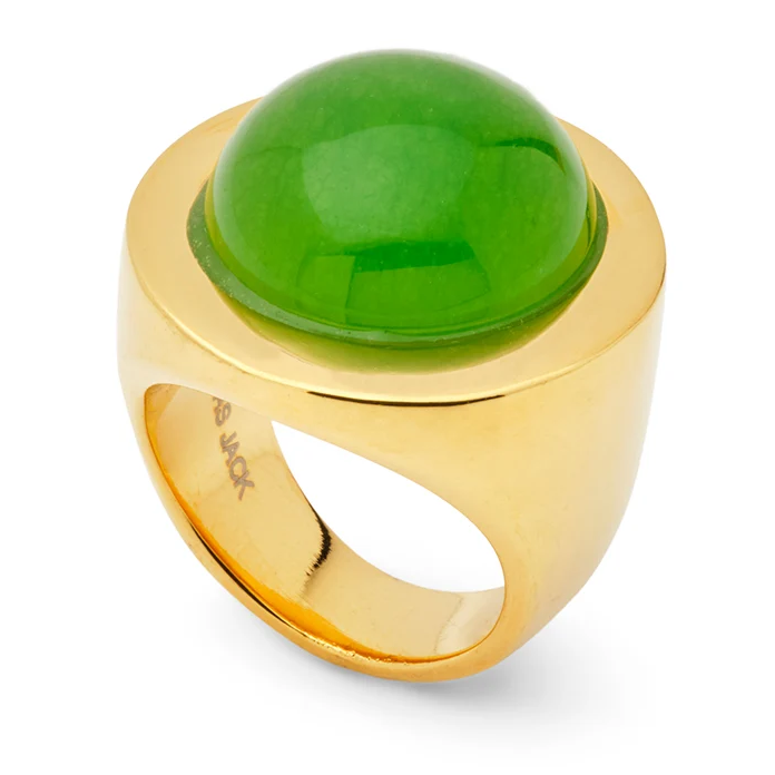 Green Quartz Ring