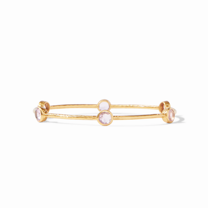 Julie Vos Milano Gold Bangle Rose