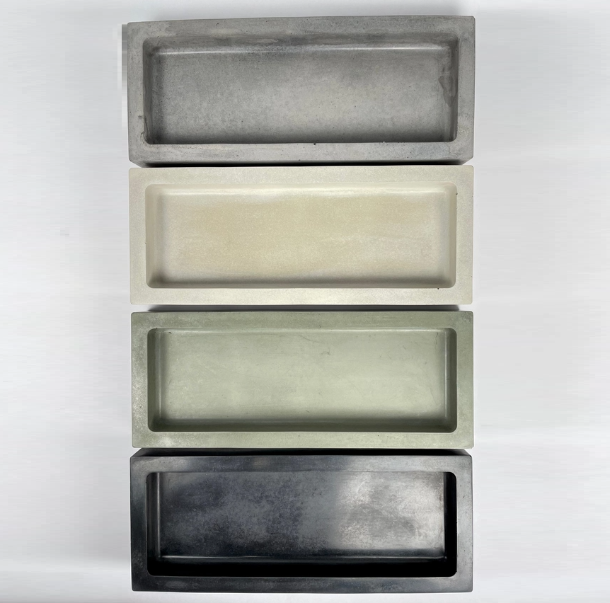 Rektangulär Concrete Tray - Thumbnail 3