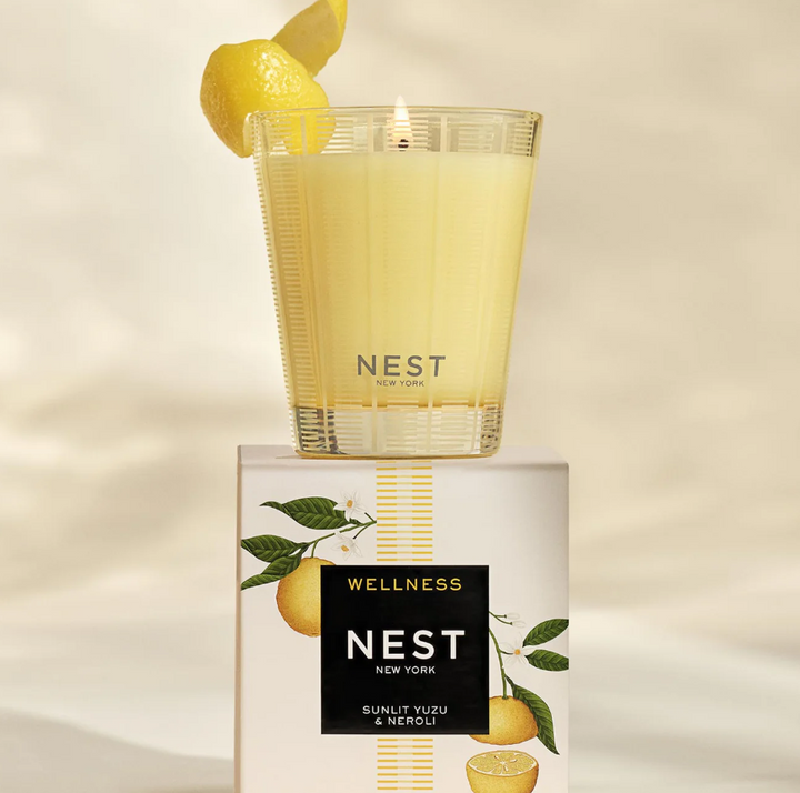 NEST Sunlit Yuzu & Neroli Classic Candle - 13 Hub Lane   |  Sunlit Yuzu & Neroli