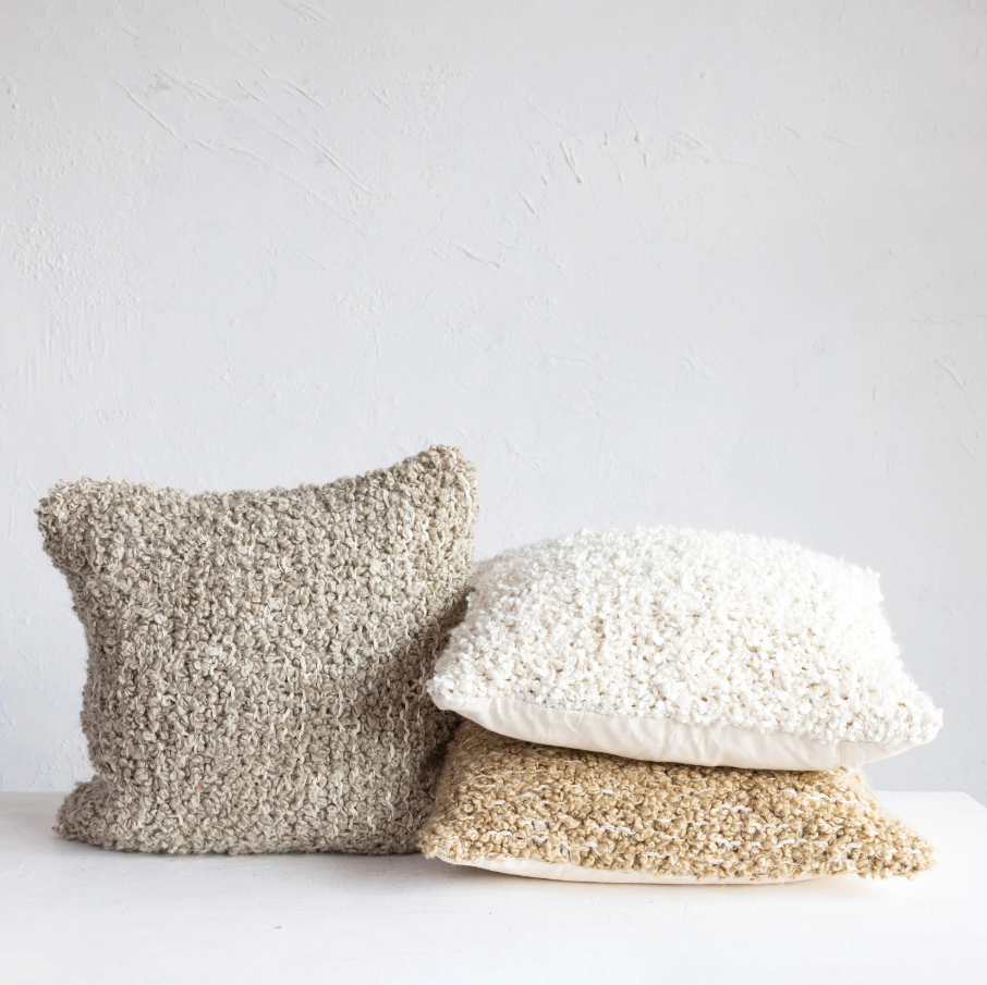 13 Hub Lane Bouclé Pillow - Thumbnail 3