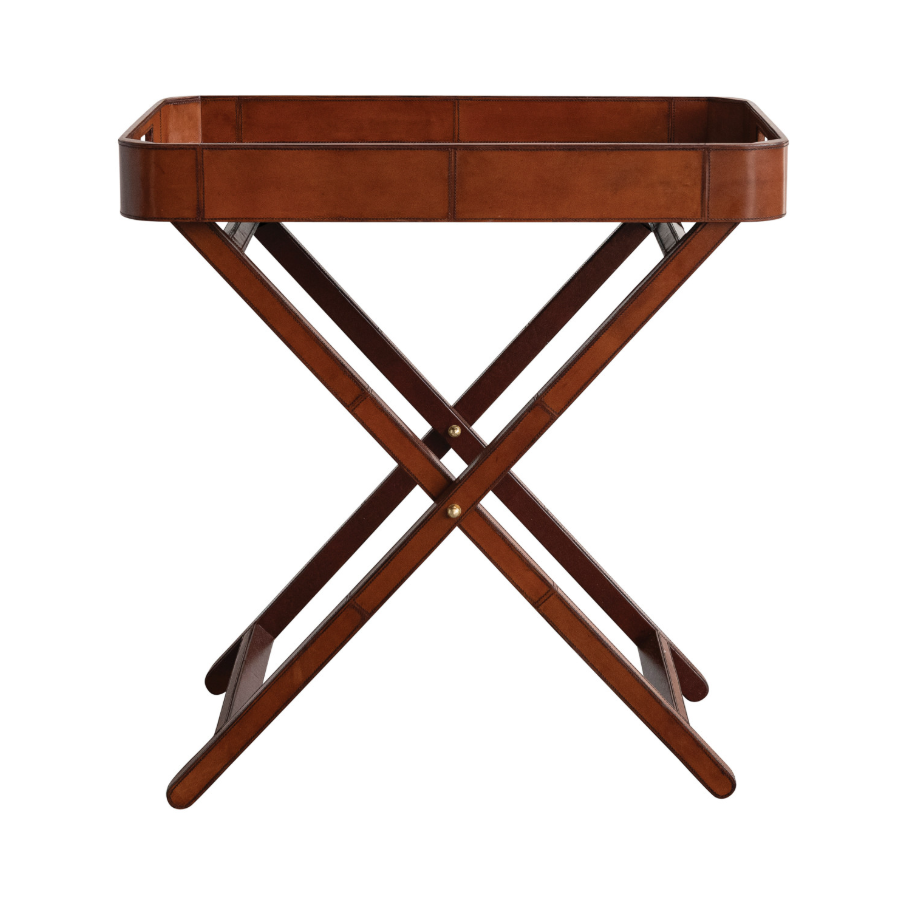Leather Butler Tray - 13 Hub Lane   |  