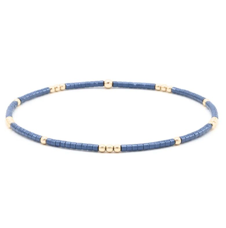 Newport Beaded Bracelet - 2mm