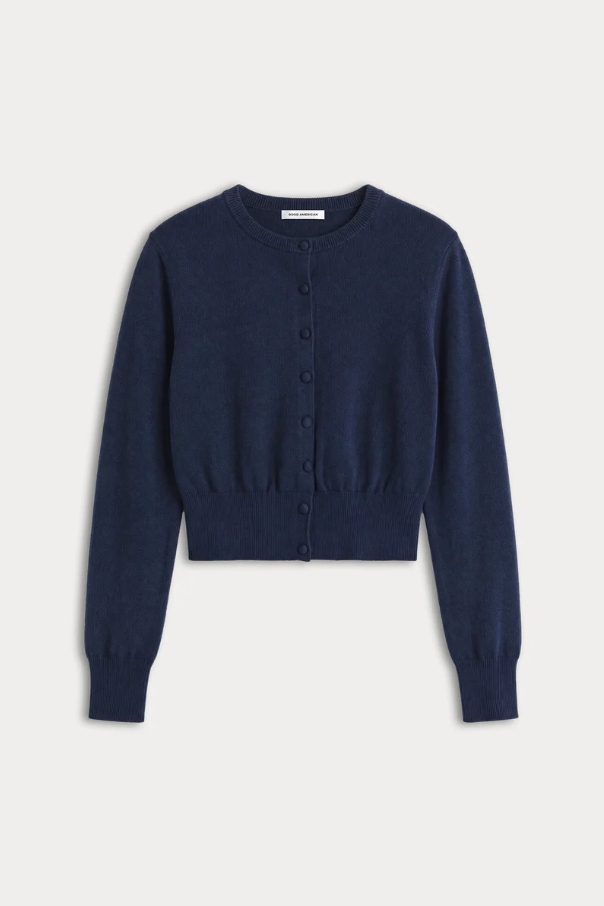 The Fine Knit Cardigan, New Navy
