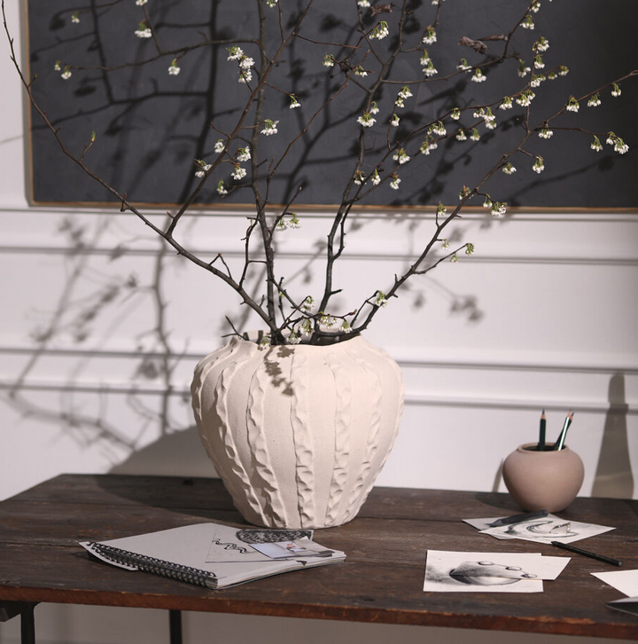 Argos Vase, Off-White