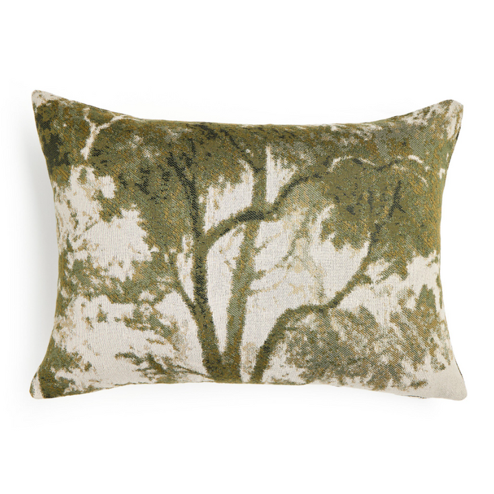 Toile Lumbar Pillow, Moss - 13 Hub Lane   |  