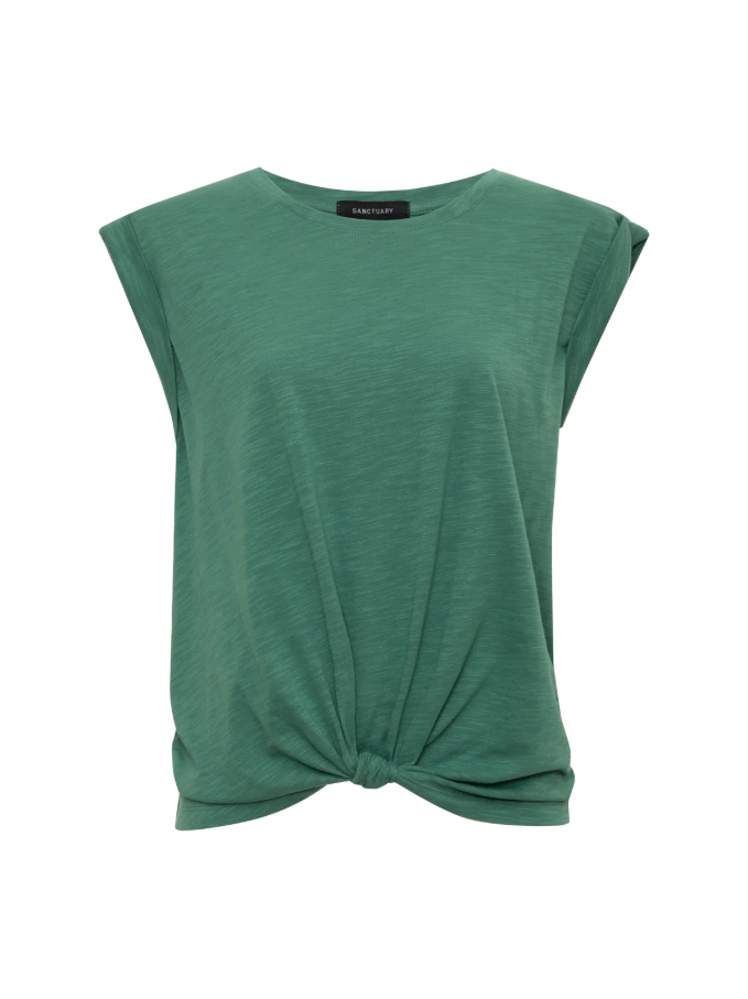 Knotted Muscle Tee, Green Juice