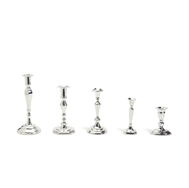 Silver Soiree Candlestick - Thumbnail 4