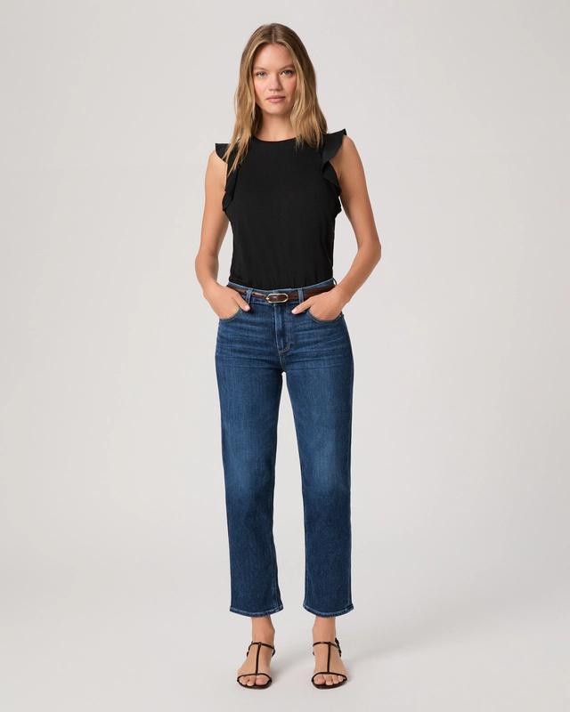 Mason Ankle Straight Jean, Neutra