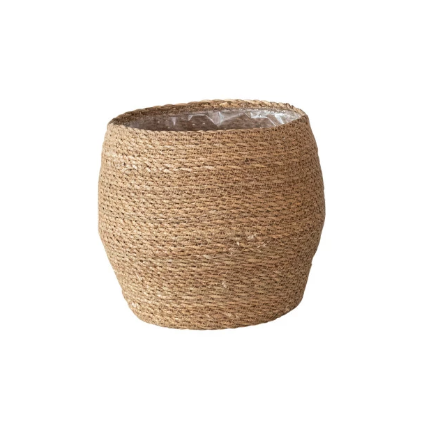 Woven Seagrass Belly Basket