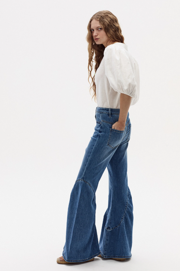 Gypsy Denim Pants, Washed Indigo - 13 Hub Lane   |  
