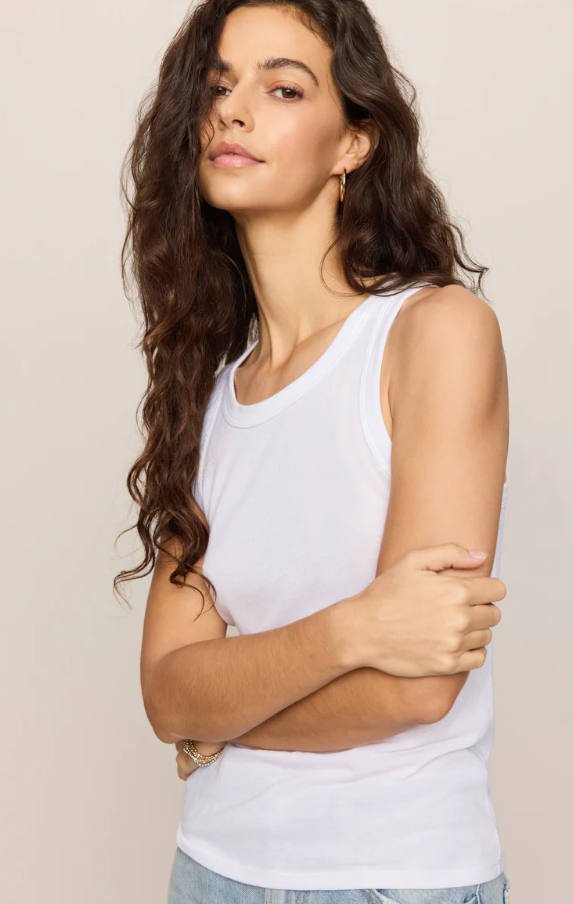 Select Tank, White