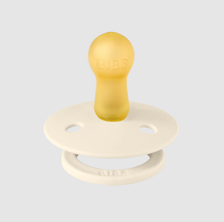 Colour Pacifiers 2 Pack, Ivory & Blush