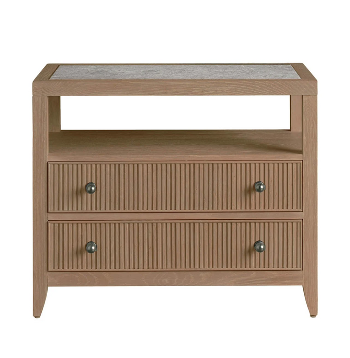 Carmen Two-Drawer Nightstand