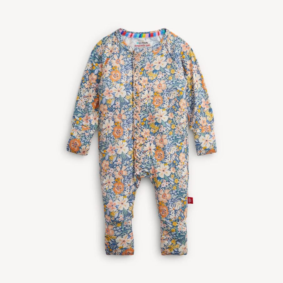 flora modal ruffle convertible coverall