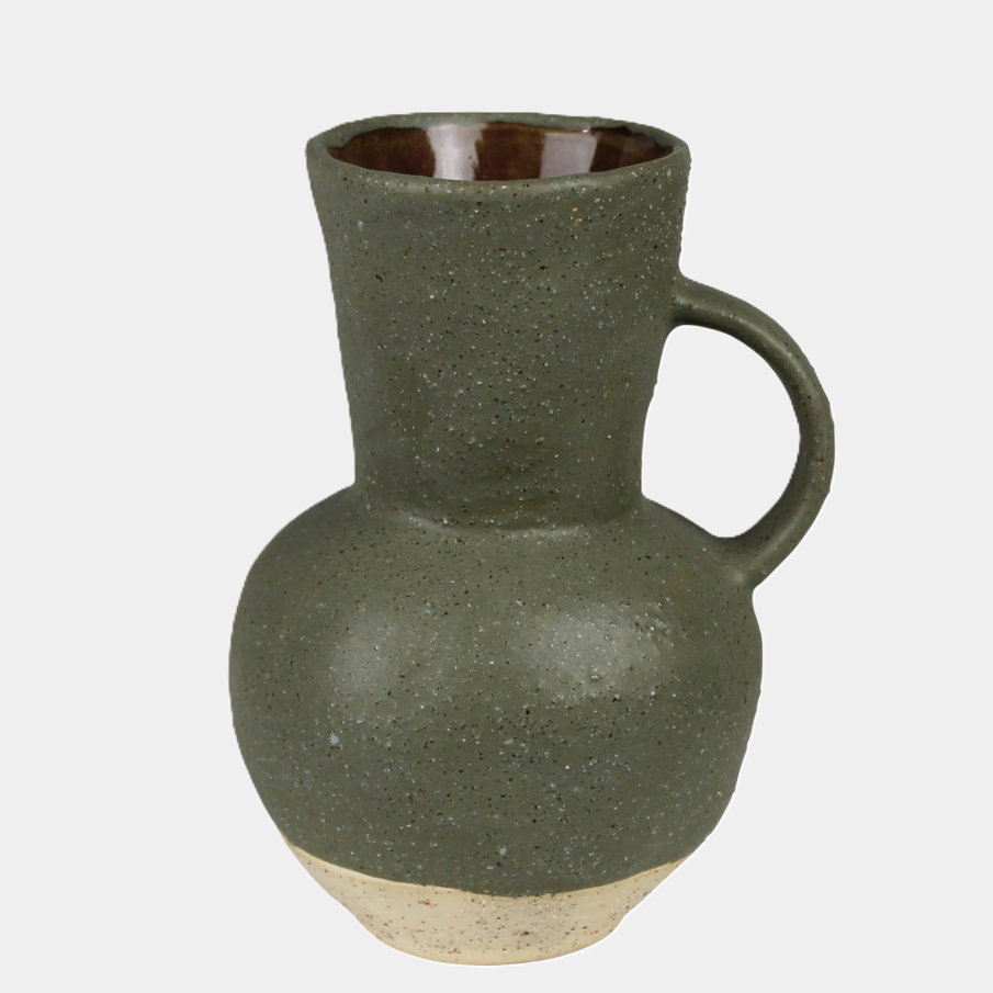 Umbria Ceramic Vase w/ Handle - 13 Hub Lane   |  