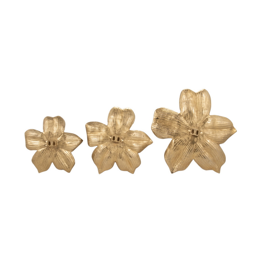 Rommie Gold Wall Flower - 13 Hub Lane   |  Wall Flowers