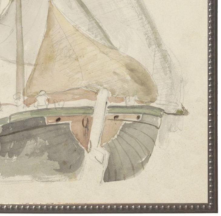 Watercolor Sailboat II