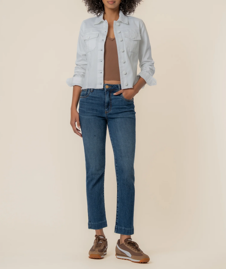 Kut From the Kloth Kara Denim Jacket, Optic White