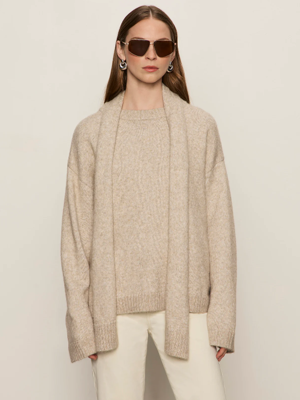 Go-To Sweater, Heathered Wheat