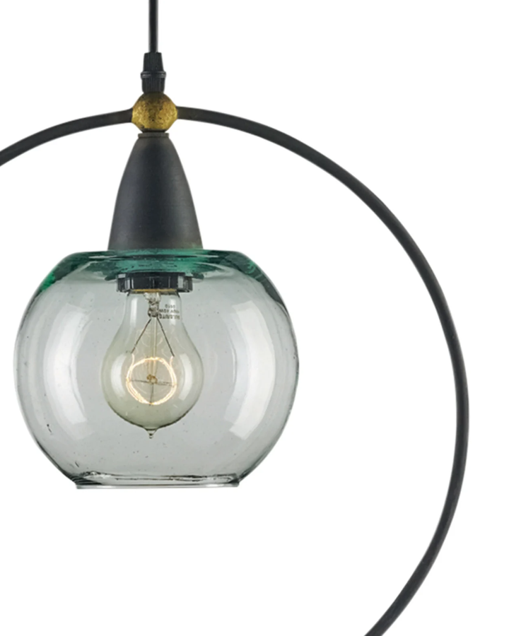 Moorsgate Black Pendant