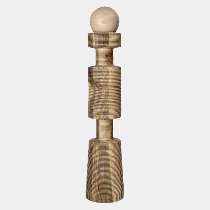Rotello Mango Wood Candle Holder, Natural - 13 Hub Lane   |  Wood Candle Holders