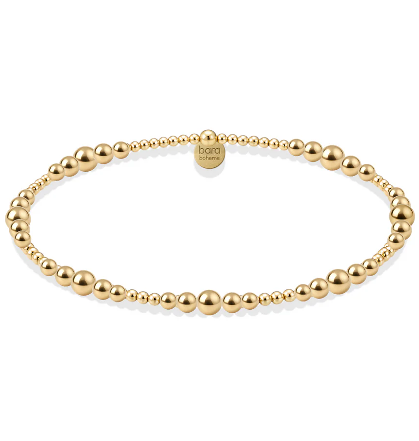 bara boheme janelle gold filled beaded bracelet - 13 Hub Lane   |  
