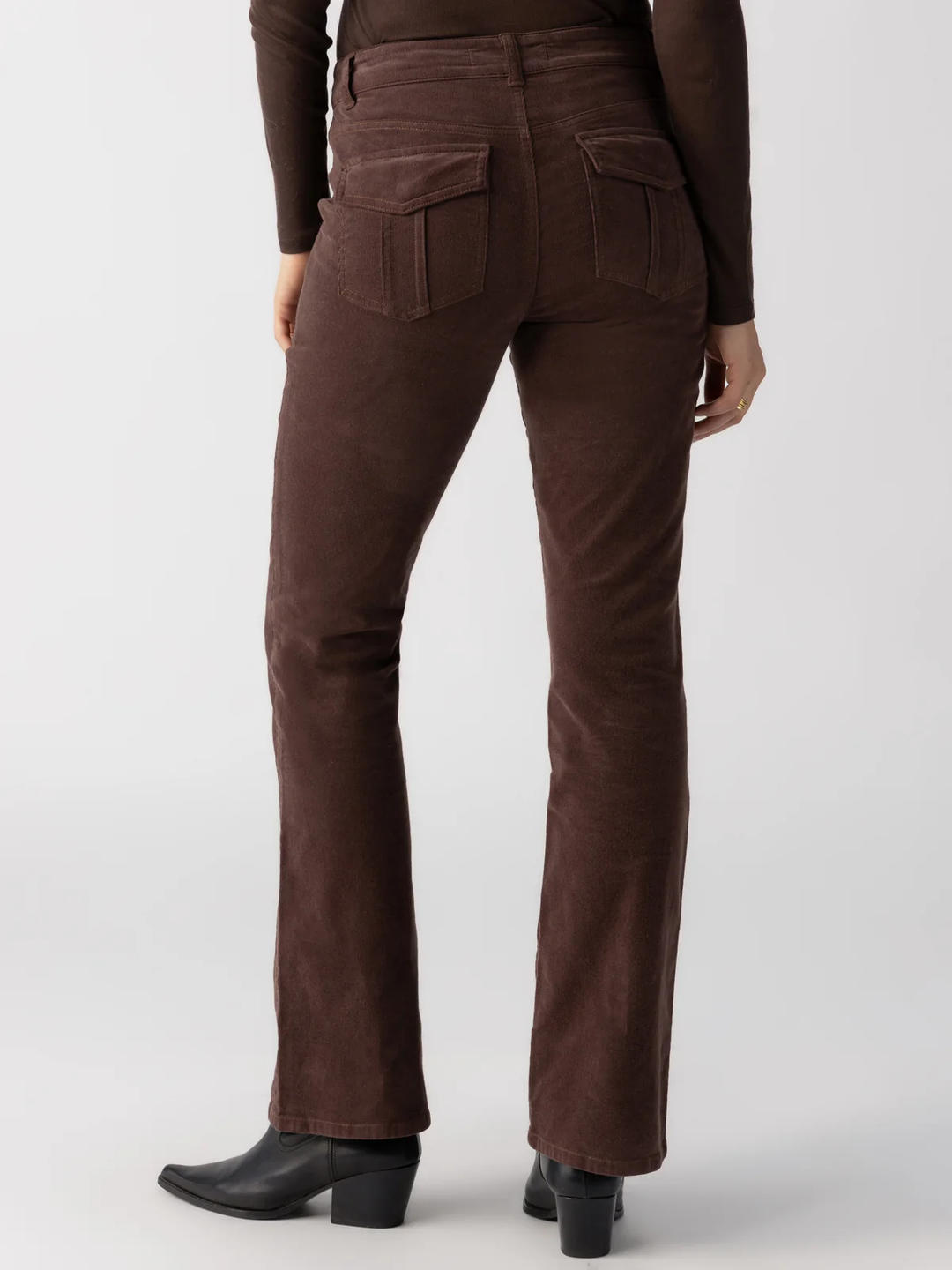 Corduroy Hayden Bootcut Standard Rise Pant Brown Sugar