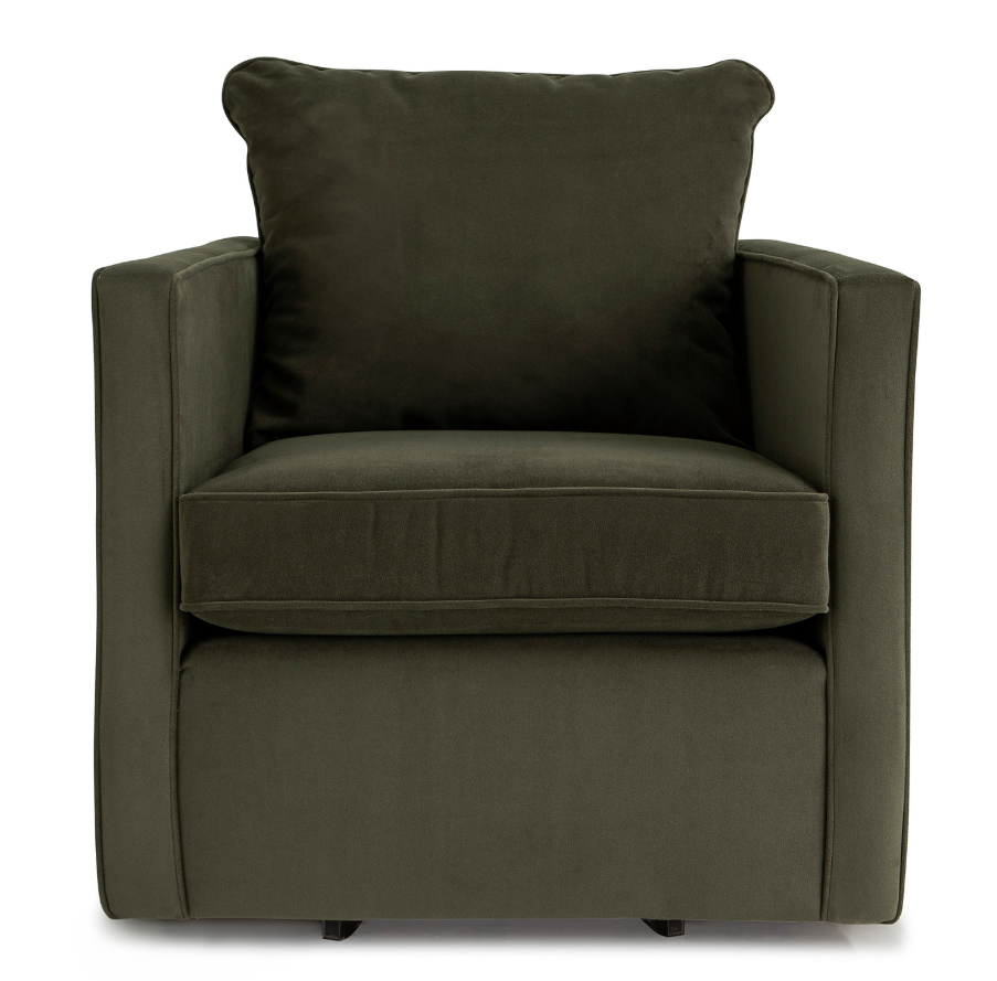 Heidi Swivel Barrel Chair - Thumbnail 2