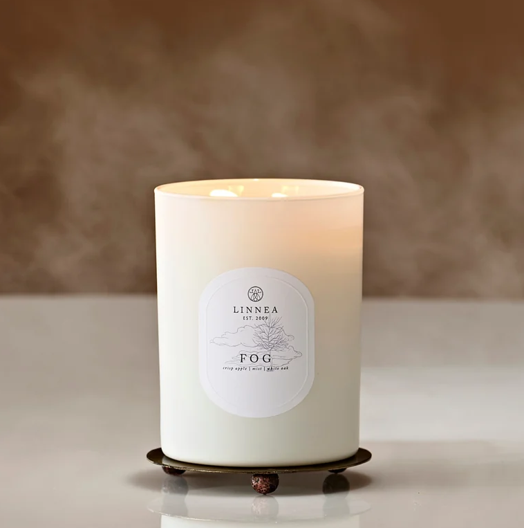 Linnea Fog Two-Wick Candle - Large
