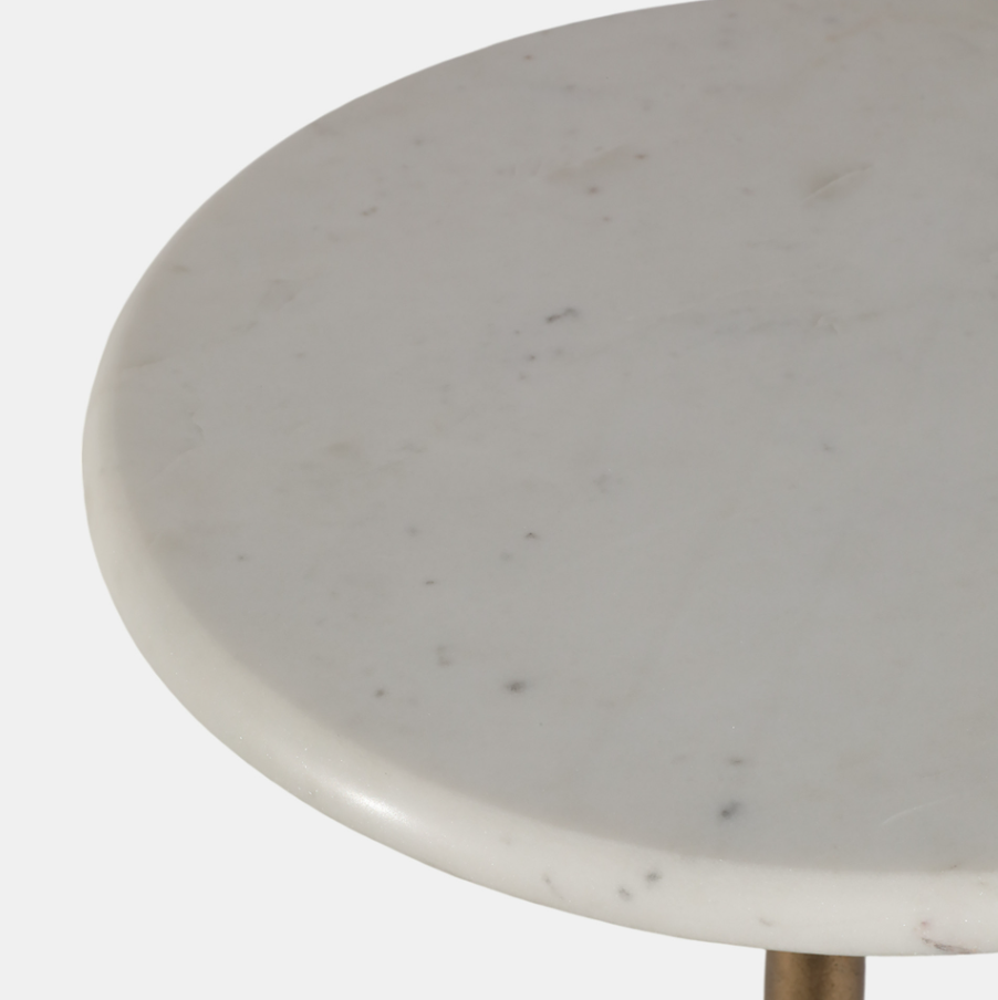 Marble Ball Base Accent Table - Thumbnail 4