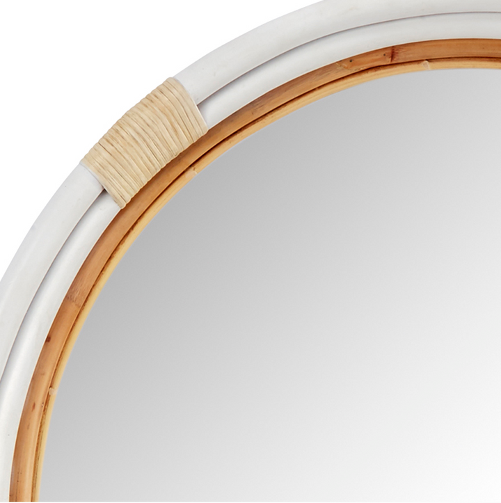 Maeve Rattan Mirror - 13 Hub Lane   |  