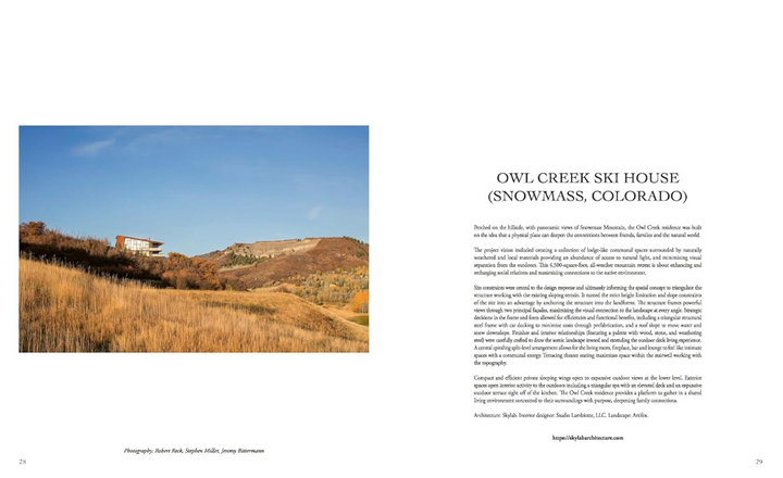 Alpine Elegance: High-End Mountain Homes