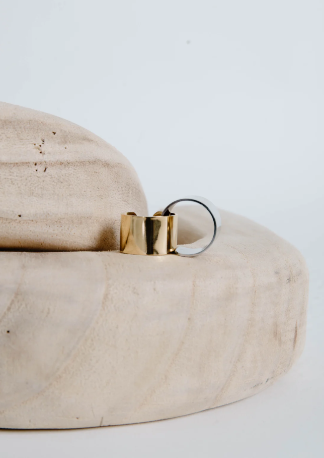 Blake Ring, Gold - 13 Hub Lane   |  Cuff Rings